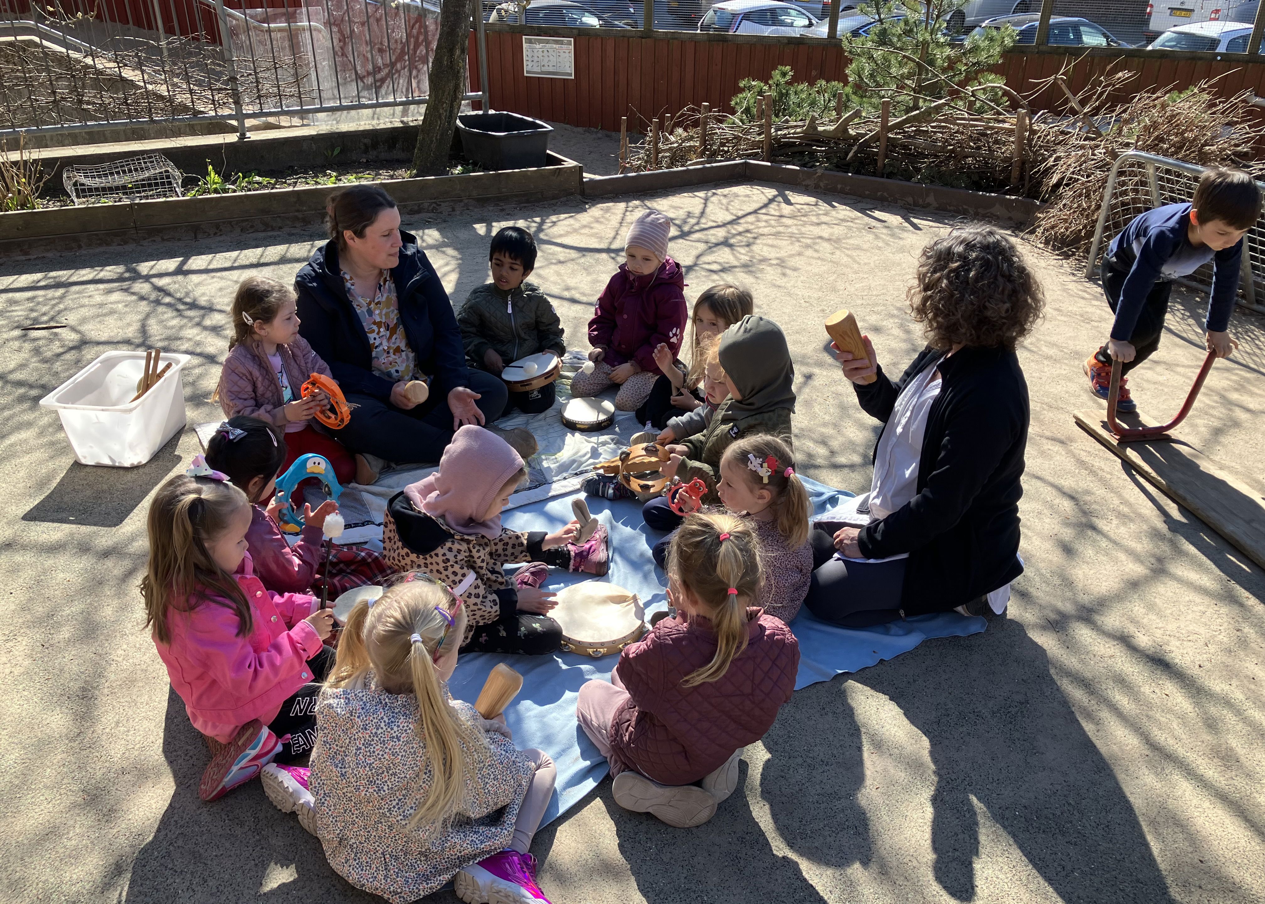 Børn i Børnehaven Dragonvej