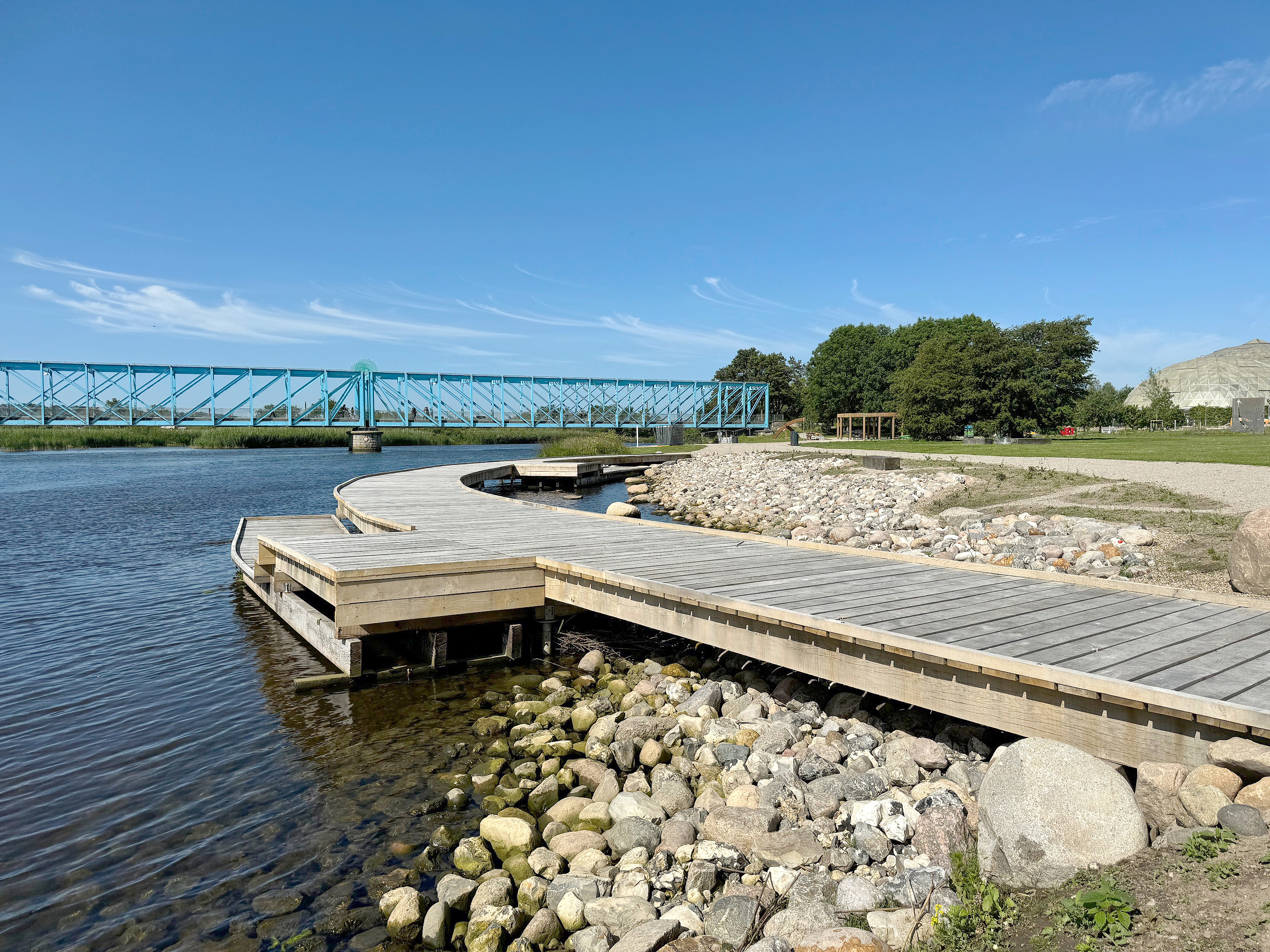 Træløber ved Justesens Plæne