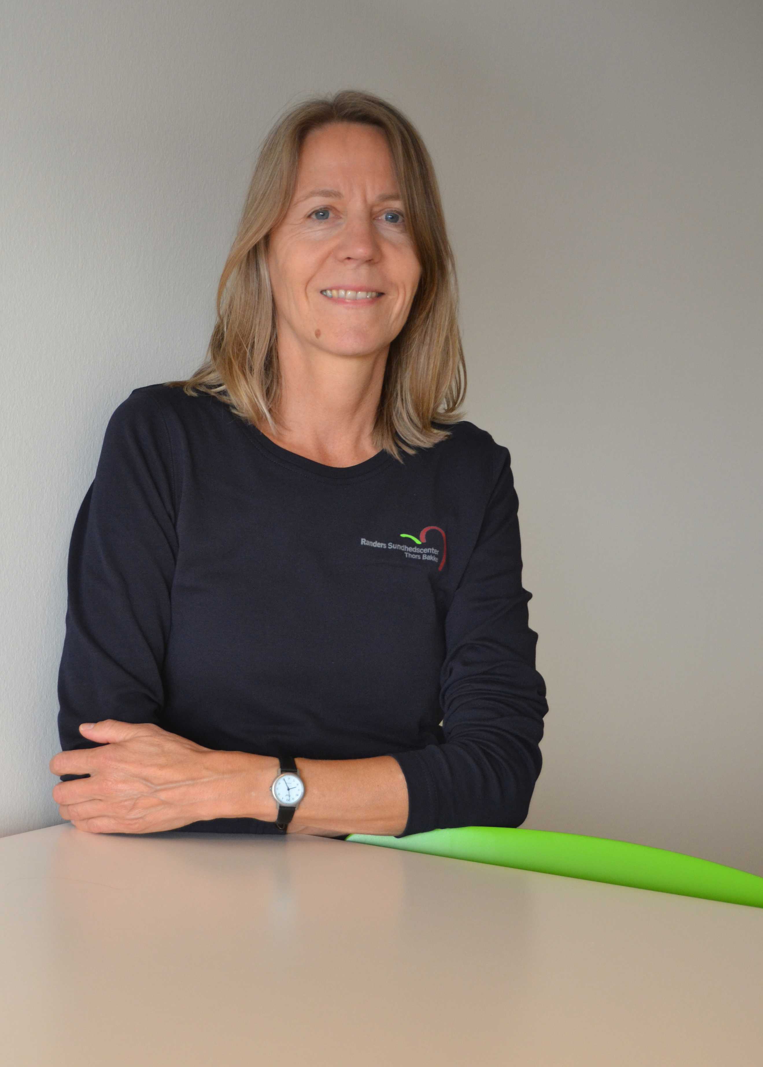 Jette Aagaard, fysioterapeut.