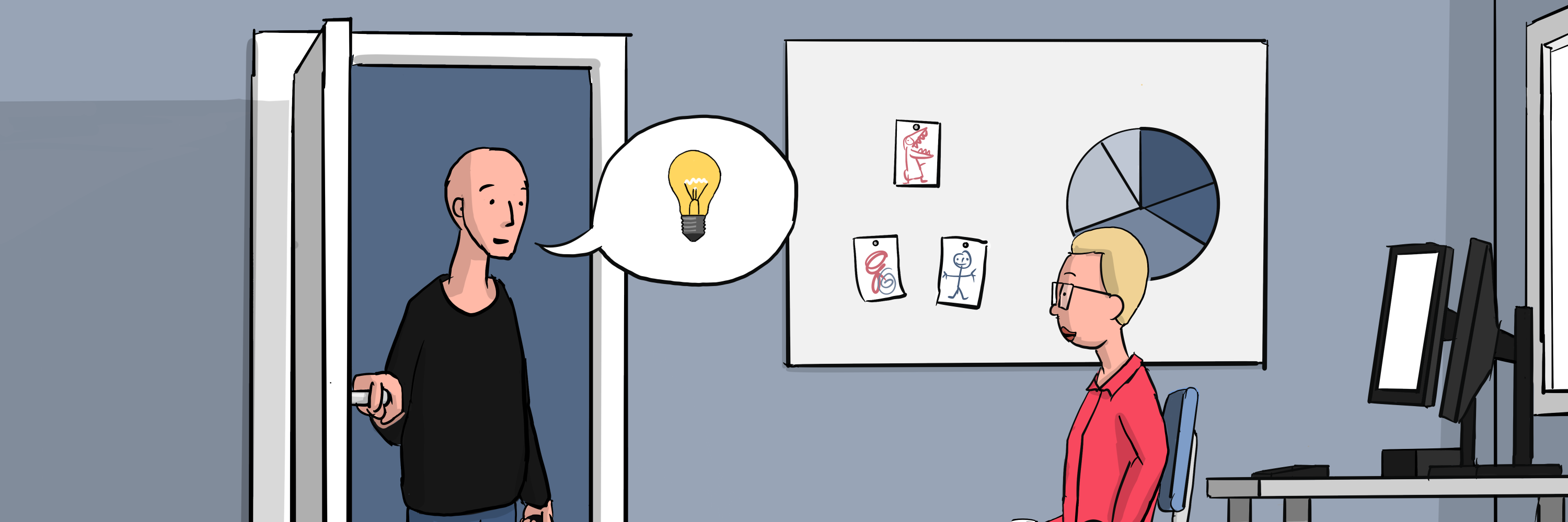 Illustration af samarbejde mellem skole og skolebestyrelse