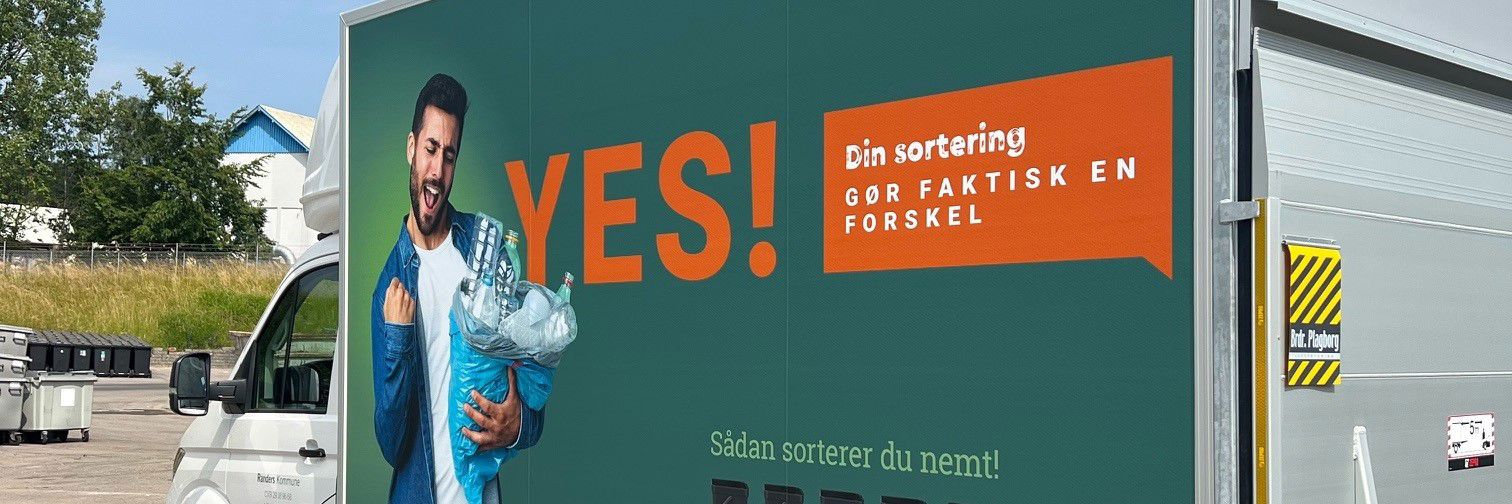Liftbil fra Beholderservice
