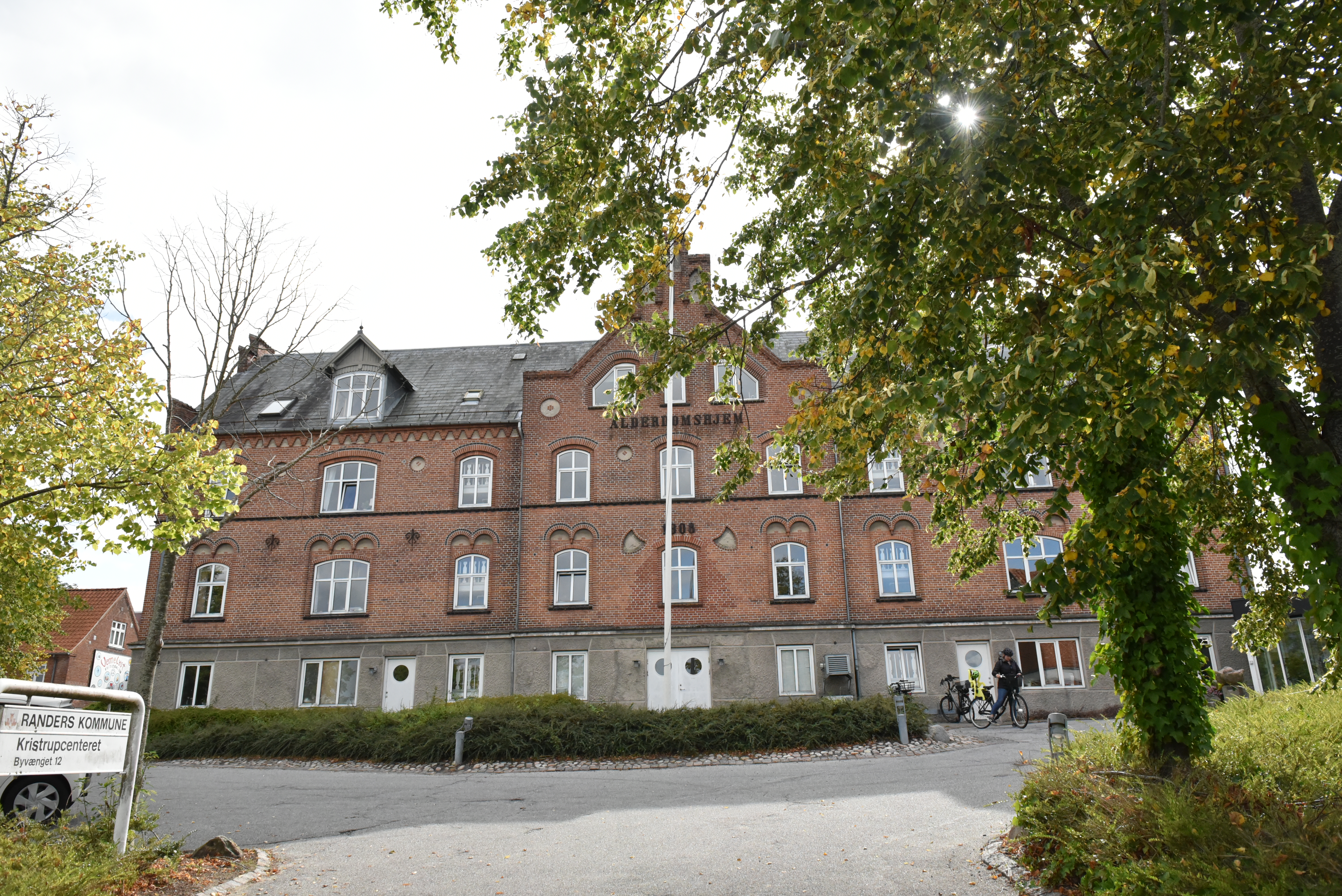 Kristrupcentrets facade