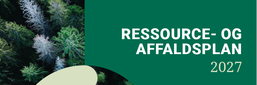 Forside fra Ressource - og affaldsplan 2027