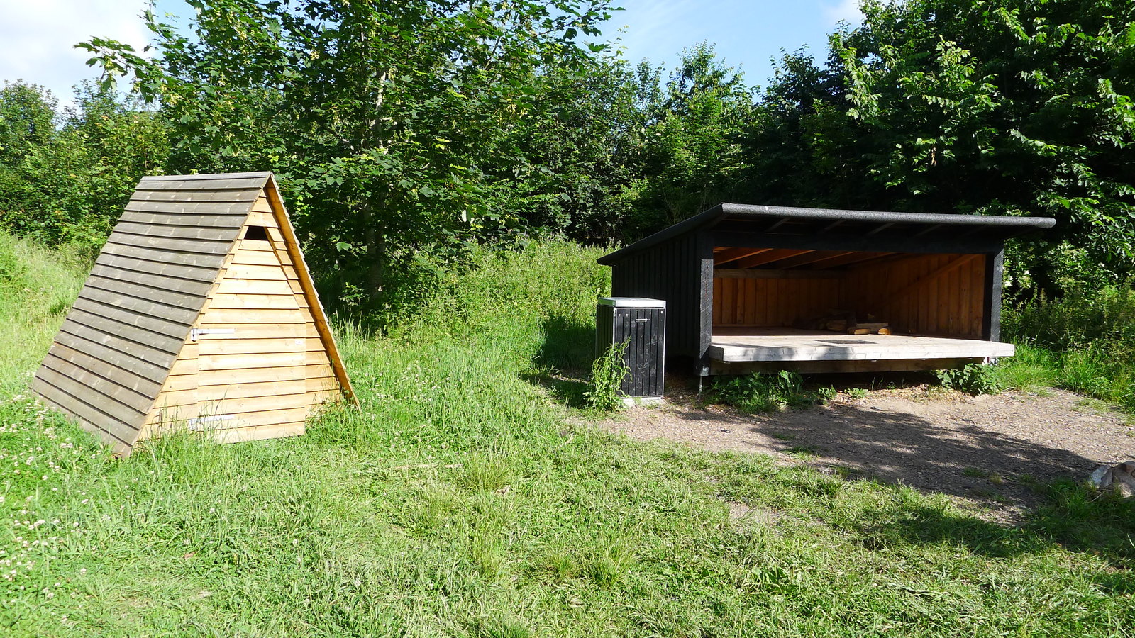 Shelter på Nordre Fælled