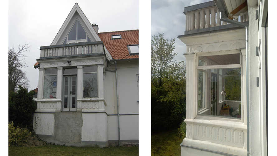Villavej 28 før istandsættelse